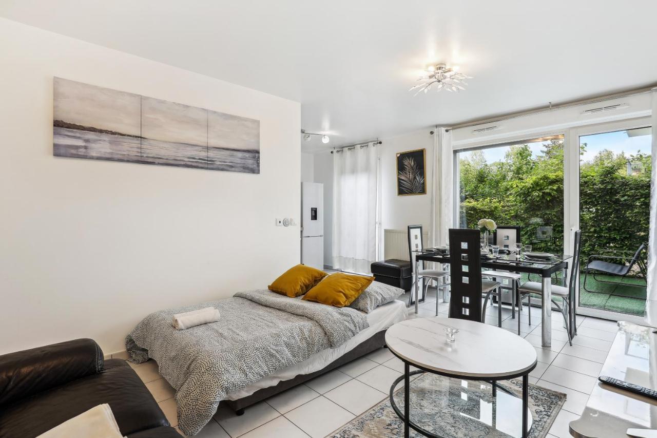 Apart-Chic-Les-Ulis With Balcon, Terrasse And Parking Les Ulis Exterior foto